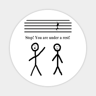 Funny Music Joke Magnet